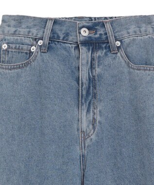 earth music&ecology サイドチュールデニムパンツ Indigo