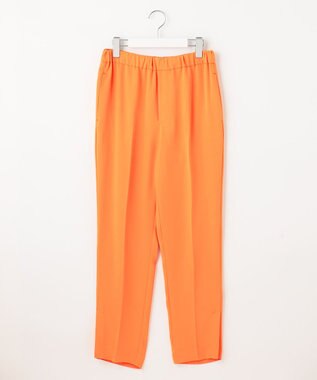UNFILO カラー テーパードパンツ オレンジ