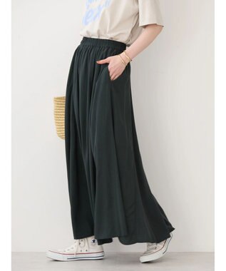 AMERICAN HOLIC サラックールギャザースカート Charcoal Gray