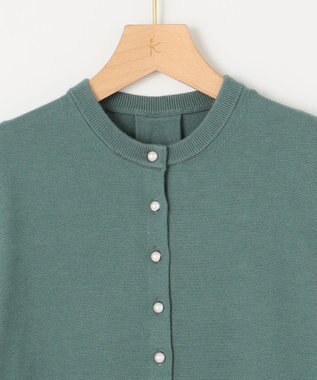 組曲 S 【WEB限定】BOREROニット カーディガン ライトグリーン系