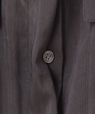 BEIGE， PAULINE / ドローストリングシアーブラウス Slate