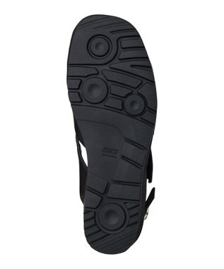 ASICS WALKING ペダラ レディース 3E 4.0cmヒール ブラック系