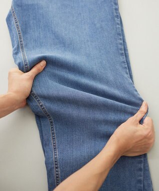 UNFILO MENS 【OCEANS YouTube 掲載】【UNFILO DENIM】 ワイドテーパード ブルー