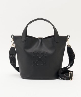 russet 《WEB限定》ソフトレザー2WAYミニトートバッグ(CE-1672-WEB) Black