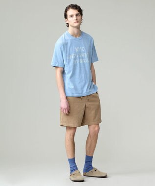 J.PRESS MEN 【NYUZELESS】コットンコーデュロイスウィム ショーツ ベージュ系