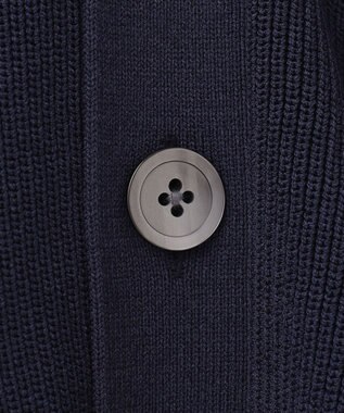 UNFILO MENS イージーケア ニットカーディガン [23年春夏商品] ネイビー