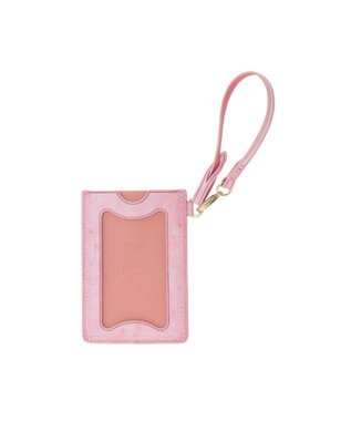 genten 【新色】フラッターカットワーク パスケース サクラピンク