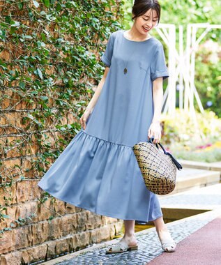 Tiaclasse 【安田美沙子さん着用・日本製】プレートリングネックレス シルバー×ゴールド