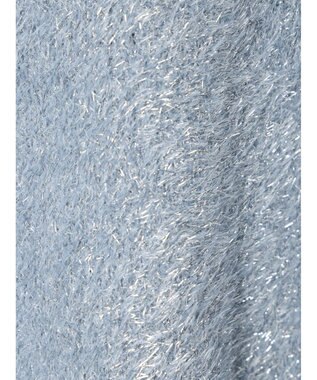 earth music&ecology キラキラシャギーカーディガン Sax