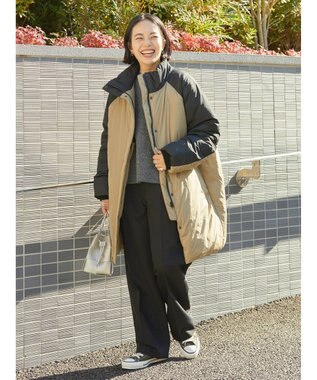 AMERICAN HOLIC キルポカスタンド中綿コート Multi