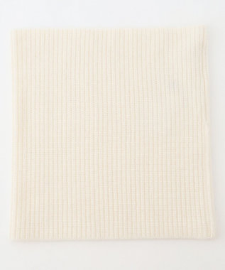 J.PRESS LADIES ピュアカシミヤ ネックウォーマー ホワイト系