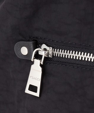 Y'SACCS 【Y’SACCS vous et】サイドギャザー2WAYトート Sサイズ ブラック