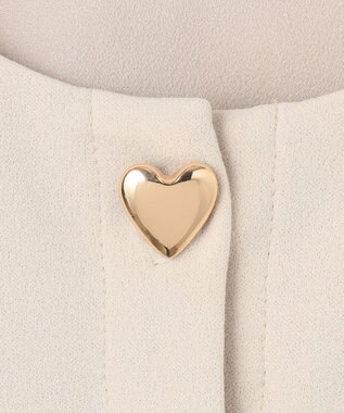 UNFILO 【VERY×UNFILOコラボ】BEAUTY MOVE ペプラムブラウス アイボリー