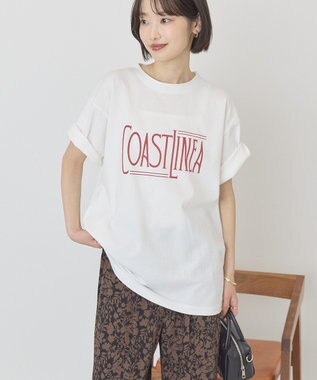 AMERICAN HOLIC COASTLINEA ロゴTシャツ Red