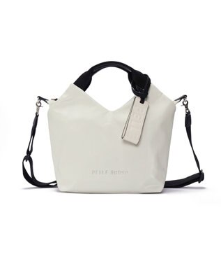 PELLE BORSA 2WAYハンドバッグ Cheers チアーズ 5204 アイボリー