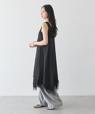 earth music&ecology レースキャミワンピース Black