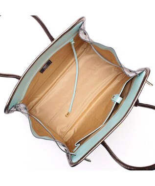 A.D.M.J. 【牛革】クラックメタル/イタリアンレザー前金具付トートL ブロンズ