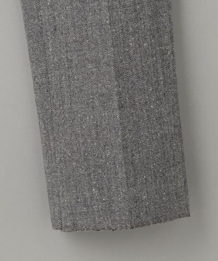 GOTAIRIKU 【AIRY MOVE / セットアップ対応】ウールシルクネップ セットアップパンツ ライトグレー系8