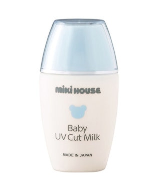 MIKI HOUSE HOT BISCUITS 【ミキハウス】 ベビースキンケアＵＶカットミルクＭＨ(日焼け止め)(18ml) 色なし