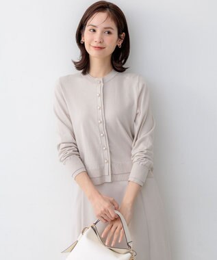 組曲 S 【先行予約】コットンニット カーディガン