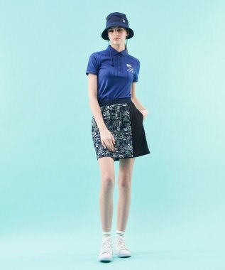 23区GOLF 【WOMEN】【撥水】パリマップ総柄スカート ネイビー系5