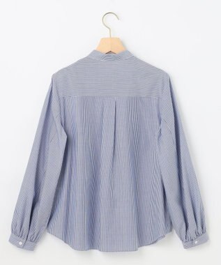 組曲 【WEB限定色あり】フルコーデフリルシャツ ブルーベース系1