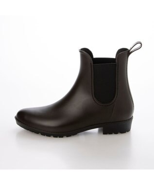 ing <ing>【WEB限定】【レイン対応】サイドゴアレインブーツ ダークブラウン