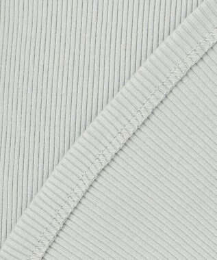 ICB オーガニックリブ タンクトップ スモーキーサックス