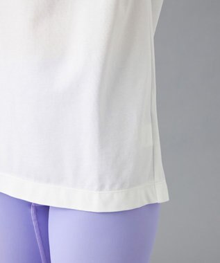 Chacott HandsomeCotton ノースリーブTシャツ ホワイト