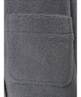 Green Parks 衿付きボアブルゾン Blue