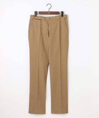 JOSEPH ABBOUD 【カラー豊富】人気！ウエストも伸びる！ オーガニックストレッチパンツ キャメル系