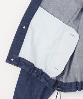 NAVE 【Nave　セットアップ可/洗える】14ozデニム ブルゾン ワンウォッシュ系