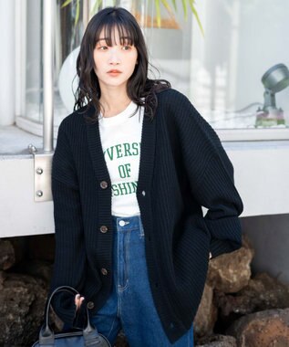 ルーズフィットカーディガン / WEGO | ファッション通販 【公式通販 