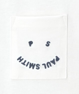 Paul Smith Happy ロングスリーブTシャツ オフホワイト