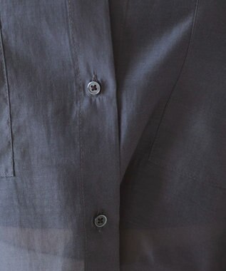 WEGO 【ANGIE VINTAGE】シアーシャツ ブラック