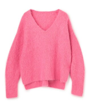 uncrave アルパカニット Vネックトップス