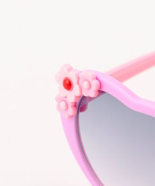 ANY KIDS キッズ サングラス ラベンダー×ハート