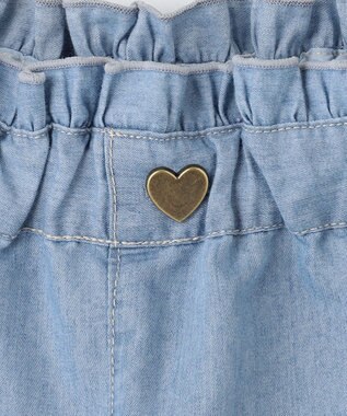 ANY KIDS デニム ワイド パンツ ブルー