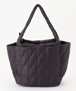 Y'SACCS 【Y’SACCS vous et】キルティングボックストート　Mサイズ ブラック