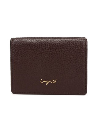 style code 【Ungrid/アングリッド】　【牛革】　牛革三つ折りミニ財布