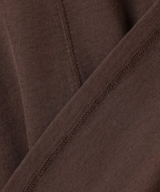 uncrave シアーハイツイストリブ ドルマントップス ブラウン