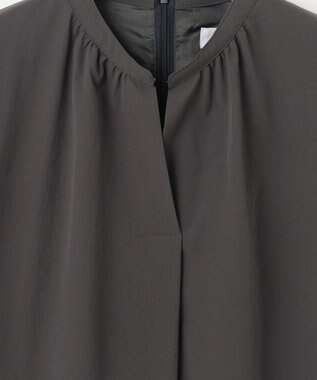 J.PRESS LADIES S 【洗える】RENU ソフトタイプライター ワンピース スレート系