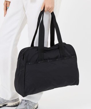 LeSportsac SMALL CARRYALL DUFFLE/リサイクルドブラックJP リサイクルドブラックJP