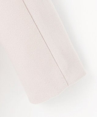 Feroux ペプラムファー ジャケット アイボリー系