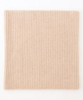 J.PRESS LADIES ピュアカシミヤ ネックウォーマー ベージュ系