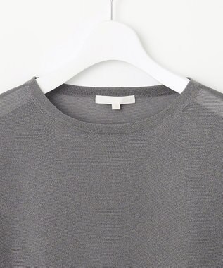 自由区 【洗える】シャイニールレックス ニット チャコール