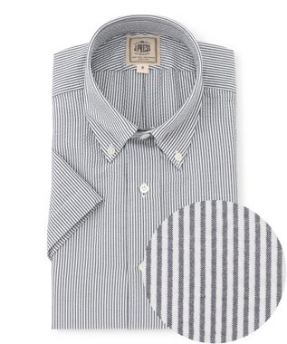 J.PRESS MEN 新色追加【 高通気性 / 軽量 / ノンアイロン / 撥水】【BEAT HEAT SYSTEM】半袖シャツ / B.D.