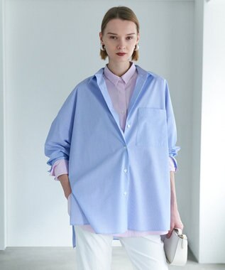  クリーンブロード オーバーシャツ