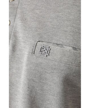 DAKS スーピマカノコ ポケットポロ チャコールグレー