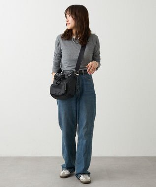 russet 《インフルエンサースタッフ企画》マルチショルダーバッグ(CE-1708) Black